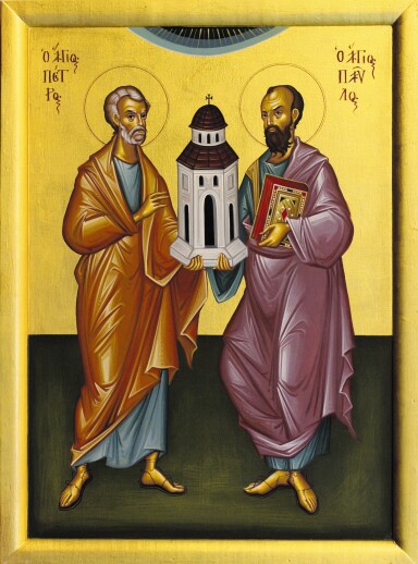 Resultado de imagen de Pedro y Pablo, icono