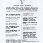 Programa de Semana Santa